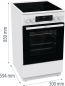 Preview: Gorenje GECS5C70WA - Standherd - Weiß
