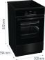 Preview: Gorenje GEIT5C60BPG - Standherd - Schwarz matt