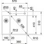 Preview: Franke Box - BXX 260-36-16 A Drehknopf rund Edelstahl-Optik