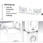Preview: Bosch WTZ11400, Verbindungssatz mit Auszug