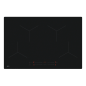Preview: AEG OIO84A00IT - Kochfeld - Matt Black