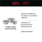 Preview: AEG A9HOPS - Zubehör - Edelstahl