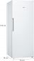 Preview: Siemens GS54NAWCV, Freistehender Gefrierschrank