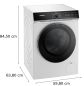 Preview: Siemens WG56B2A42, Waschmaschine, Frontlader