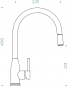 Preview: Schock 559120GNE Einhebelmischer KAVUS