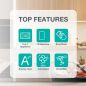Preview: Gorenje GEH8432BSCWF - Kochfeld mit integriertem Dunstabzug