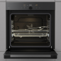 Preview: Gorenje GO66MB Pizza350C - Einbauherd/Backofen - Schwarz matt