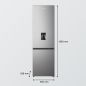 Preview: Gorenje RK418CPS4WD - Kühl- / Gefrierkombination - Silber