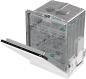 Preview: Gorenje GV643D90 - Geschirrspüler - Tiefschwarz