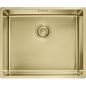 Preview: Franke Edelstahlbecken BXM 210/110-50 Gold Druckknopf Champagne Gold