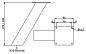 Preview: Typ 50, Konsole, edelstahlfarbig, H 220 mm