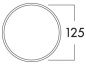 Preview: K-Klima-R 125/125 Mauerkasten, anthrazit 4021077