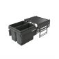Preview: Cox® Base 360 S/450-2, Abfallsammler für Frontauszüge, anthrazit, H 360 mm 8013301