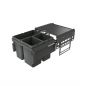 Preview: Cox® Base 360 S/500-3, Abfallsammler für Frontauszüge, ohne Biodeckel, anthrazit, H 360 mm