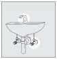 Preview: Eckventil, Eckventil, ½ Zoll, chrom