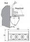 Preview: Evoline® Dock Cuisine, Aufbausteckdosenelement, edelstahlfarbig