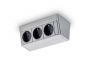 Preview: Evoline® R Dock, Aufbausteckdosenelement, silberfarbig
