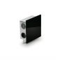 Preview: Mira Quad Glas USB, Aufbausteckdosenelement, Edelstahl/Glas schwarz 7053127