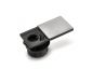 Preview: Evoline® Square-USB, Einbausteckdosenelemente, edelstahlfarbig