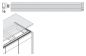 Preview: Lichtprofil Farbwechsel LED, Ambiente Leuchte, Einzelleuchte