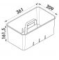 Preview: Cox Work® Concrete, Utensilienbox, Set-2, inkl Kleinteilebox, 2 x U-Trenner/V-Trenner