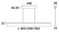 Preview: Slim LED, Pendelleuchte, schwarz, L 1200 mm, 18 W