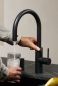 Preview: Quooker Set Flex Round Schwarz FXRBLK - PRO3 - CUBE