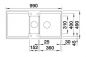Preview: BLANCO ADIRA 6 S-F anthrazit 527610