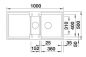 Preview: BLANCO ADIRA 6 S anthrazit 527602