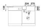 Preview: BLANCO ADIRA 6 S felsgrau 527603