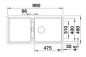 Preview: BLANCO ADIRA XL 6 S-F anthrazit 527626