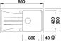 Preview: BLANCO SONA 5 S softweiß 527151