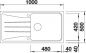 Preview: BLANCO SONA XL 6 S vulkangrau 527341