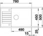 Preview: BLANCO ZIA XL 6 S Compact vulkangrau 527396