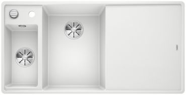 BLANCO AXIA III 6 S-F Becken links weiß