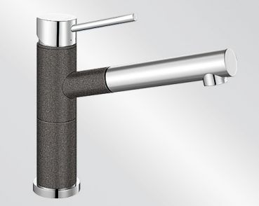 BLANCO ALTA-S Compact  anthrazit/chrom