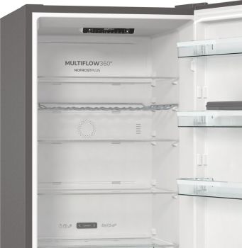 Gorenje NRC620BSXL4 - Kühl- / Gefrierkombination - Silber
