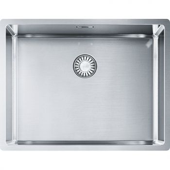 Franke BXX 210/110-54, Integral-Siebkorb als Druckknopfventil, verdecktem Ueberlauf, ohneTropfteil, ohne Batterieloch