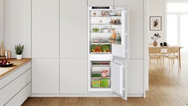 Bosch KIV86VFE1, Einbau-Kühl-Gefrier-Kombination mit Gefrierbereich unten