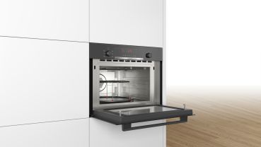 Bosch CMA583MB0, Einbau Mikrowelle mit Heißluft