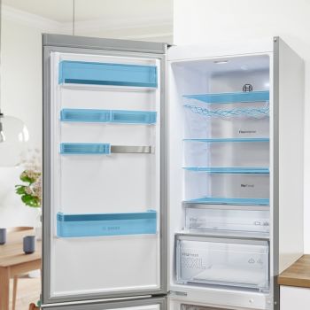 Bosch KGN49AIBT, Freistehende Kühl-Gefrier-Kombination mit Gefrierbereich unten