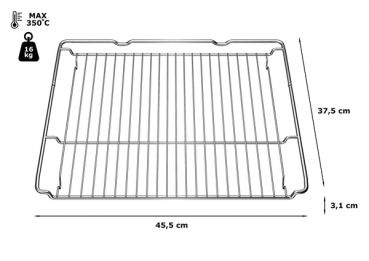 Neff Z11CR10X0, Grillrost