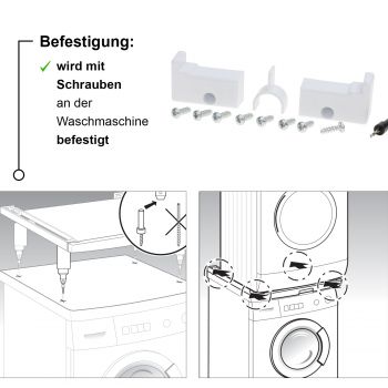 Bosch WTZ11400, Verbindungssatz mit Auszug