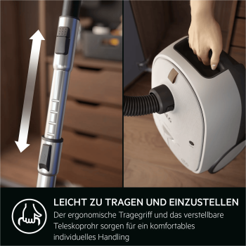 AEG AB61H6SW - Bodenstaubsauger - Shell White