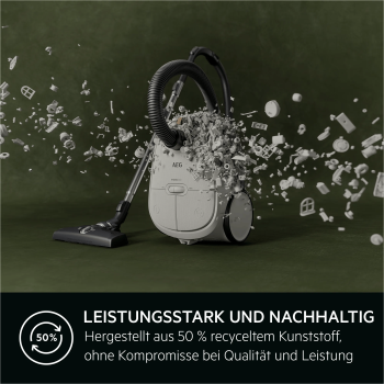 AEG AB61H6SW - Bodenstaubsauger - Shell White