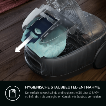 AEG AB61H6SW - Bodenstaubsauger - Shell White