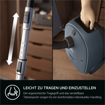 AEG AB61C2DBS - Bodenstaubsauger - Denim Blue