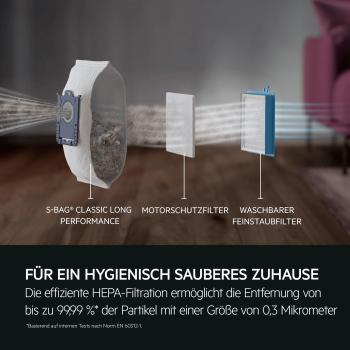 AEG AB61C2OKO - Bodenstaubsauger - Granite Grey recycled