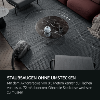 AEG AB51C2DG - Bodenstaubsauger - Dark Grey