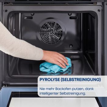 Constructa CF4A28063, Einbau-Backofen mit Dampfunterstützung